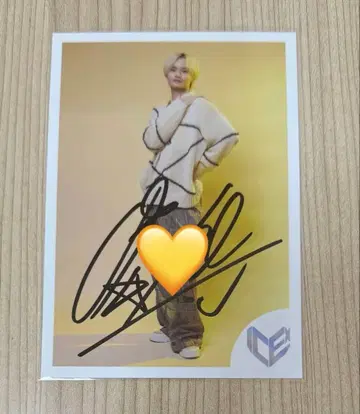 ICEx 나카무라 오타로 브로마이드 사인