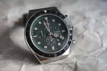 TIMEX Q GMT 3Time zone 크로노그래프