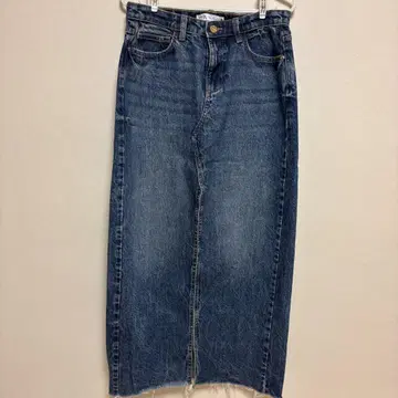 ZARA 데님 롱 스커트