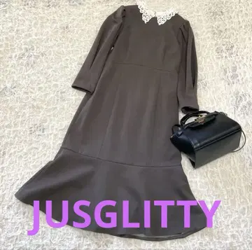 저스길리티 JUSGLITTY 원피스 차콜 M 여성용