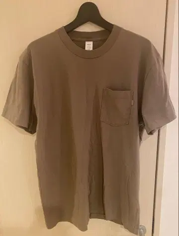 jjjjound J90 T-Shirt 포켓 브라운 브라운 티셔츠