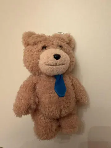 POP MART Ted2 테드 넥타이 베어 봉제 인형 펜던트