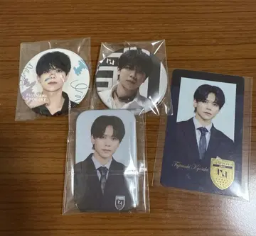INI 후지마키 쿄스케 캔뱃지 트레이딩 카드