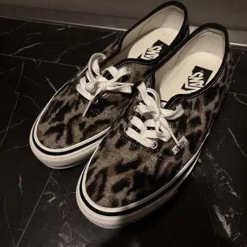Vans 레오파드 무늬 레오파드 스니커즈