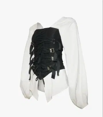 theredthread S burlesque corset blouse