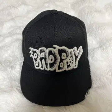 BAD BOY 로고 야구 모자 블랙
