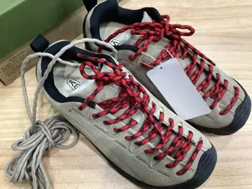미사용 새상품 KEEN JASPER 스니커즈 24.5cm 여분 끈 포함