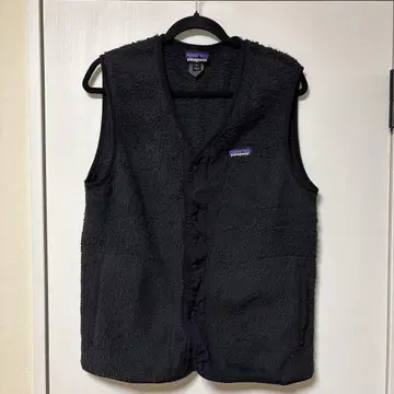 patagonia 블랙 플리스 베스트 M