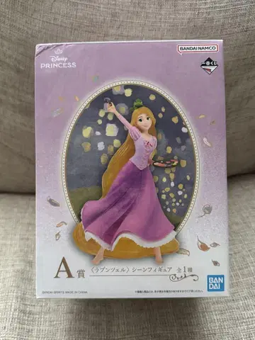 디즈니 프린세스 제일복권 라푼젤 장면 피규어 A상