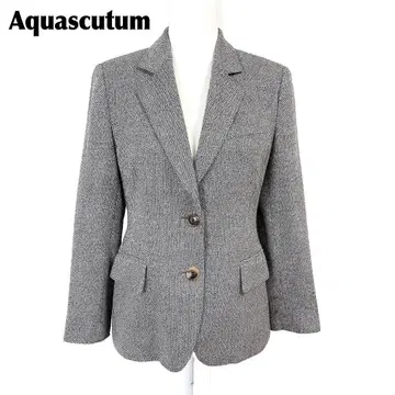 Aquascutum 테일러드 자켓 9 그레이 헨리본