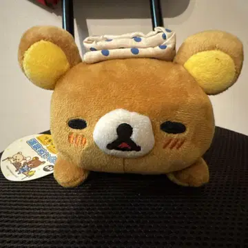 택 포함 리락쿠마 온천 봉제 인형