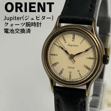데드스탁 ORIENT 오리엔트 주피터 쿼츠 손목시계 배터리 교환 완료