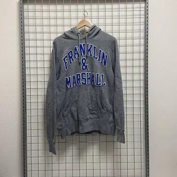 FRANKLIN & MARSHALL 그레이 후드티