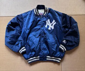 구제 의류 STARTER 뉴욕 양키스 바시티 자켓 L 90s