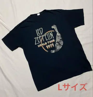 LED ZEPPELIN 월드 투어 T셔츠 1971