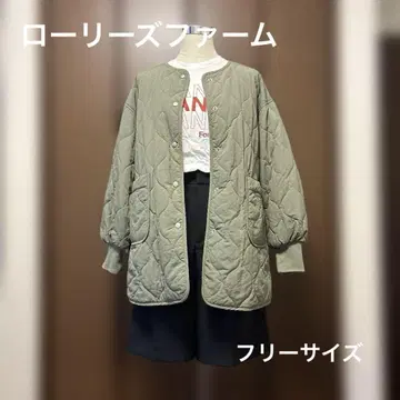 돌려입기 실력 발군! [ LOWRYSFARM ] 로리즈팜 퍼 달린 블루종
