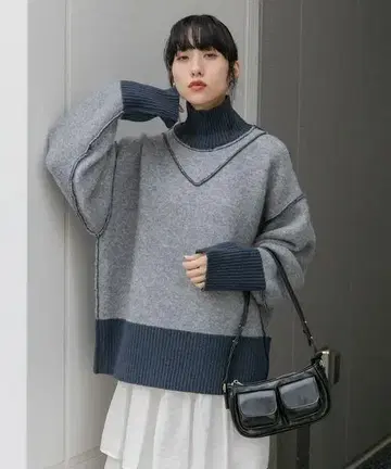 미사용 KBF 리버서블 니트