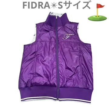 FIDRA 리버서블 다운 베스트 골프웨어 여성용 S