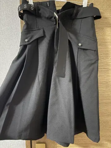 axes femme 벨트 하프 팬츠