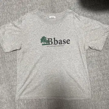 BROKEN BASE 그레이 T셔츠