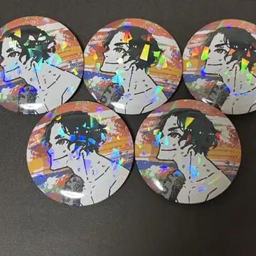 유키미야 켄유 유키미야 켄유 홀로그램 블루 록 캔뱃지 마즐