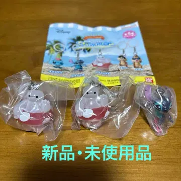 가챠 디즈니 메지루시 액세서리 Summer 3개 세트