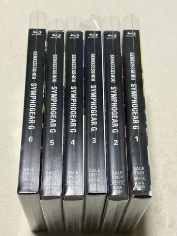 전기절창 심포기어 G Blu-ray 전권 오비 포함