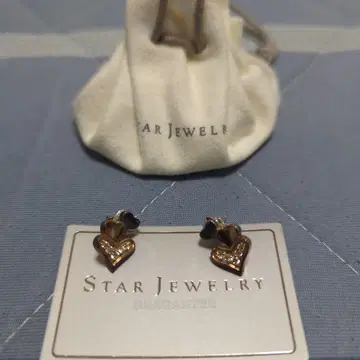 STAR JEWELRY 하트형 귀걸이