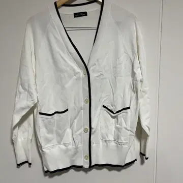 여성용 가디건 UNITED ARROWS 심플 화이트
