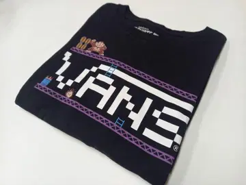 희귀! 빈티지 새상품급 VANS 돈키콩 콜라보 T셔츠 8bit