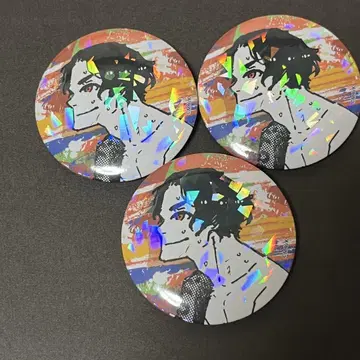 유키미야 켄유 유키미야 켄유 홀로그램 블루 록 캔뱃지 마즐