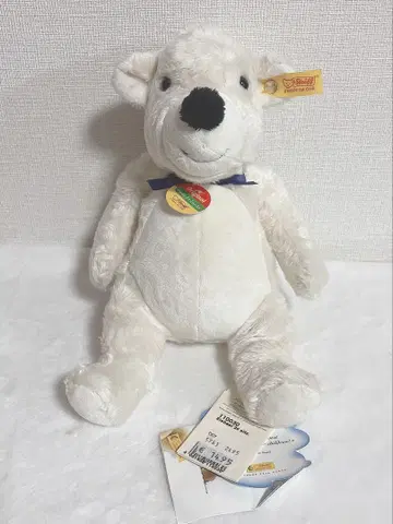 슈타이프 화이트 화이트 테디베어 소프트 steiff 봉제 인형 북극곰