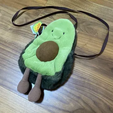 택 포함 새상품 jellycat AmuseableAvocado 숄더백
