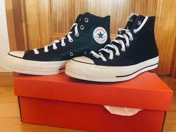 블랙 가죽 일본 국내 미출시 converse CT70 HI 28cm 한국