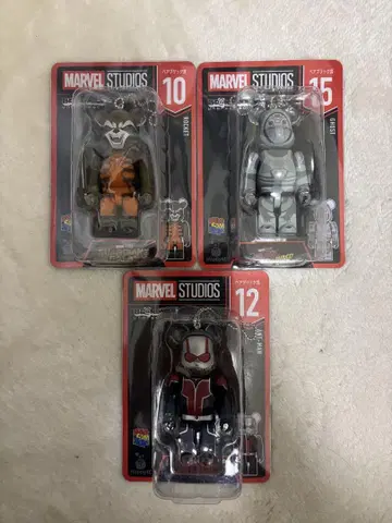 MARVEL STUDIOS 큐브릭 피규어 3체 세트