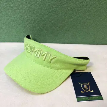 17 TOMMY HILFIGER 라임 그린 바이저