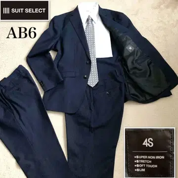 새상품급 SUIT SELECT 수트 팬츠 2벌 AB6 4S 네이비
