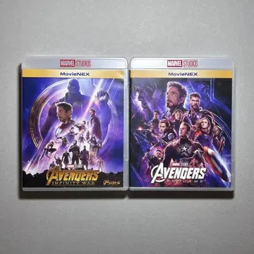 어벤져스 인피니티 워 / 엔드게임 MovieNEX 2작품