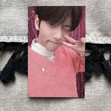 TXT 수빈 KBS MOA 가요대전 당선 사전녹화 트레이딩 카드