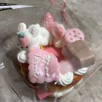 Kato 스퀴즈 Nice cake 시리즈 도넛 케이크 토끼 딸기