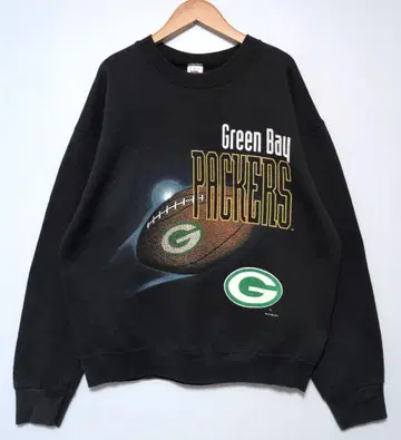 VINTAGE Green Bay Packers NFL 맨투맨 L
