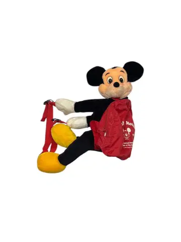 90s Mickey Mouse vintage push toy bag