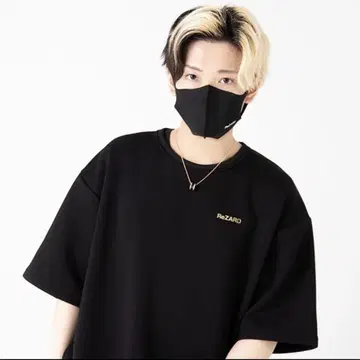 ReZARD 히카루 블랙 맨투맨 트레이닝복 T셔츠