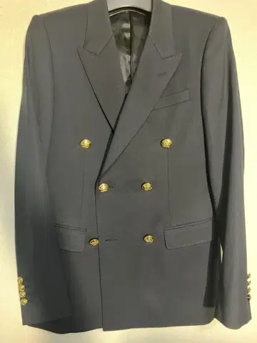 에디 슬리먼 hedi slimane 자켓 네이비 블레이저