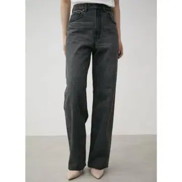 AZUL DENIM 하이웨스트 와이드 데님 S