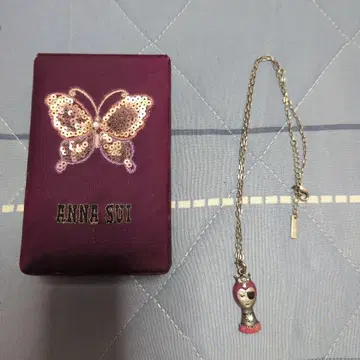 ANNA SUI 버터플라이 목걸이
