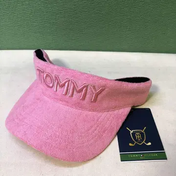 18 TOMMY HILFIGER 핑크 바이저
