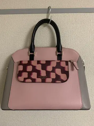 kate spade 핑크 그레이 핸드백