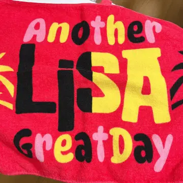 LiSA 2025 페스티벌 타월