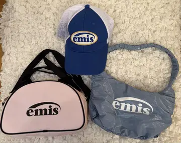 emis 숄더백 & 캡